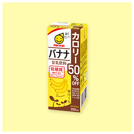 豆乳飲料 バナナ カロリー50％オフ 200ml