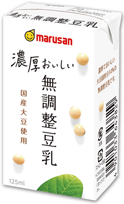 濃厚おいしい無調整豆乳125ml (通販専用商品)